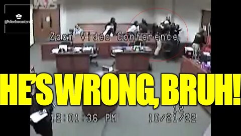 He's Wrong, Bruh! | Fight Breaks Out Between Murder Sus. and Victim's Family In Courtroom | 10/21/22