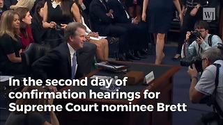 Kavanaugh Is Asked About His Loyalty, Immediately Whips Out Tattered Consitution
