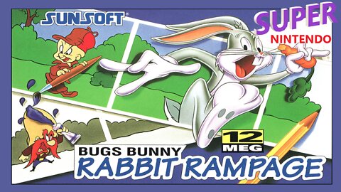 Start to Finish: 'Bugs Bunny: Rabbit Rampage' gameplay for Super Nintendo - Retro Game Clipping