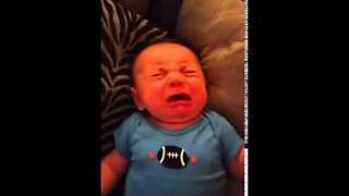 Burp scares baby!