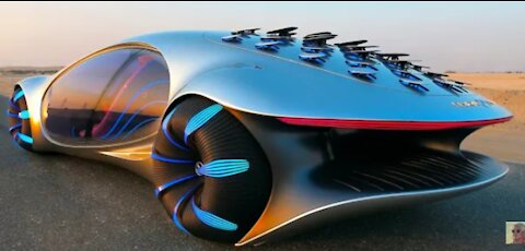 World's Coolest Concept Car - Mercedes AVTR