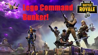 Building the Command Bunker out of Lego's in Fortnite Tonight!