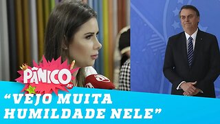 Deputada do PSL diz que Bolsonaro tem autocrítica: 'Vejo muita humildade nele'