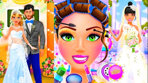 wedding game princess dress up salon|wedding salon game|makeup wala game|girl games|new game 2022