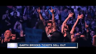 Garth Brooks tickets SELL OUT in just under an hour