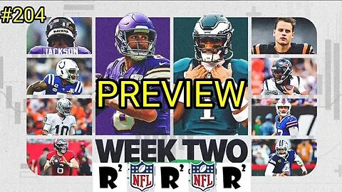 NFL Week 2 Preview: We break down each game. Fantasy & ATS. Plus Dave's Dingus of the week returns!