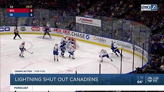Andrei Vasilevskiy stops 32 shots, Tampa Bay Lightning shutout Montreal Canadiens 4-0