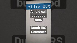 IRS Scam Call #scammer #irsscam #scams