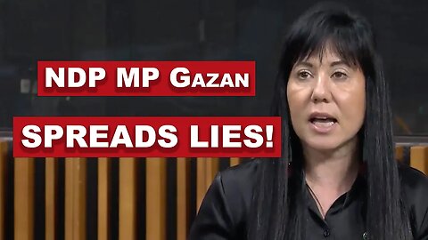 NDP MP Gazan SPREADS LIES about pro-life pregnancy centres