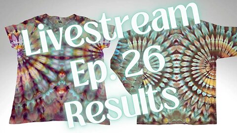 Tie-Dye Designs: Double Fanfold Reveal Livestream Ep.26