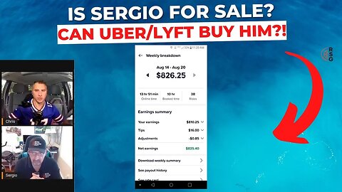 Is Sergio for SALE? Could He Be Bought By Uber & Lyft?