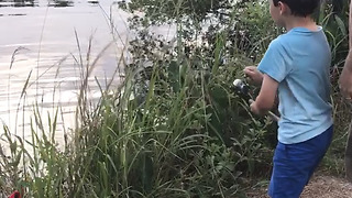 Unexpected Fishing Prank