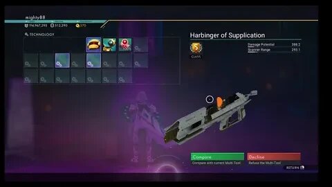 No Man's Sky - Harbinger of Supplication - S Class Atlantid Multi Tool Location