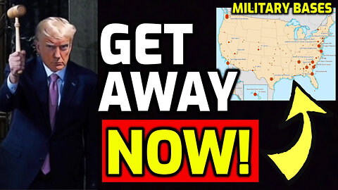 Biden Declares Emergency - Millions In Danger - Get Away from Military Bases