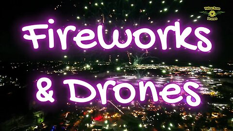 Watching the Six Flags Fiesta Texas #Fireworks & Drone Show with a Mini 3 Pro Drone - 15min long