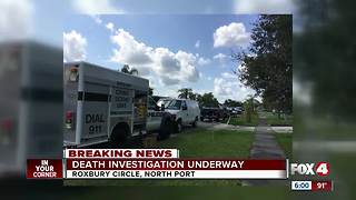 Death investigation underway in North Port