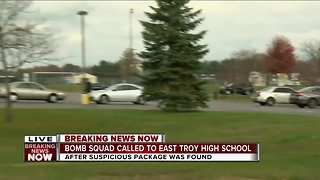 East Troy High School evacuated over suspicious items found in student's locker