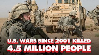 US post-9/11 wars caused 4.5 million deaths, displaced 38-60 million people, study shows