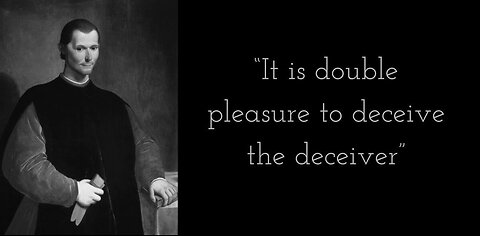 The Machiavellian Conundrum - Navigating Reality through Philosophical Inquiry