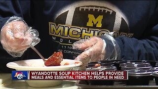 Wyandotte Soup Kitchen helps provide meals, essential items to people in need