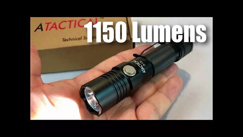 ATACTICAL A1S LED Flashlight Review