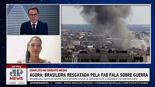 Brasileira resgatada pela FAB fala sobre guerra: “Foi a primeira vez que senti medo em Israel”