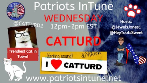 PATRIOTS IN TUNE Show #286: Catturd/#PelosiLovesTrump
