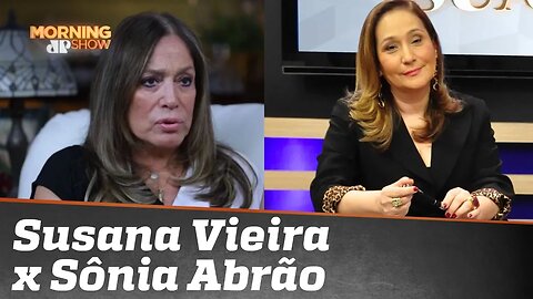 Susana Vieira para Sônia Abrão: “Fala logo que não vai com a minha cara”