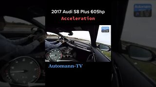 AUDI S8 PLUS ACCELERATION TOP SPEED