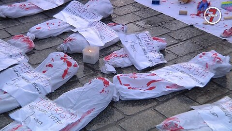 Dość przelewu krwi! Kraków solidarny z Palestyną! Kraków, 25.11.2023
