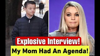 Collin Gosselin Shocking First Interview! Fame Tore The Family Apart! No Relationship With Kate!