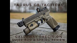 Taurus G3 Tactical Galloway Precision Guide Rod & Spring Review
