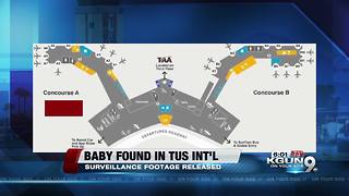 VIDEO: Authorities release details on baby abandoned at airport