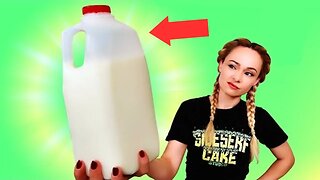 My Biggest Cake FAIL Yet! (Hyperrealistic Milk Cake)