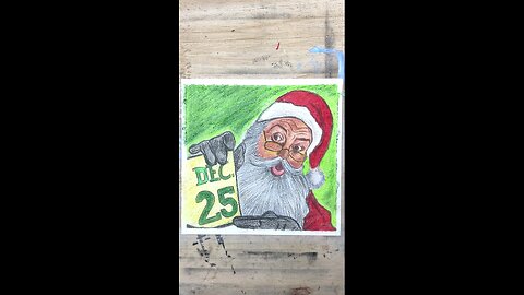 Christmas 😍 watercolor painting - Jingle Bells #christmas #jinglebell #art