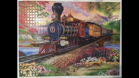 Scenic Steam Engine - Buffalo Games Jigsaw Puzzle - 1000 Pieces