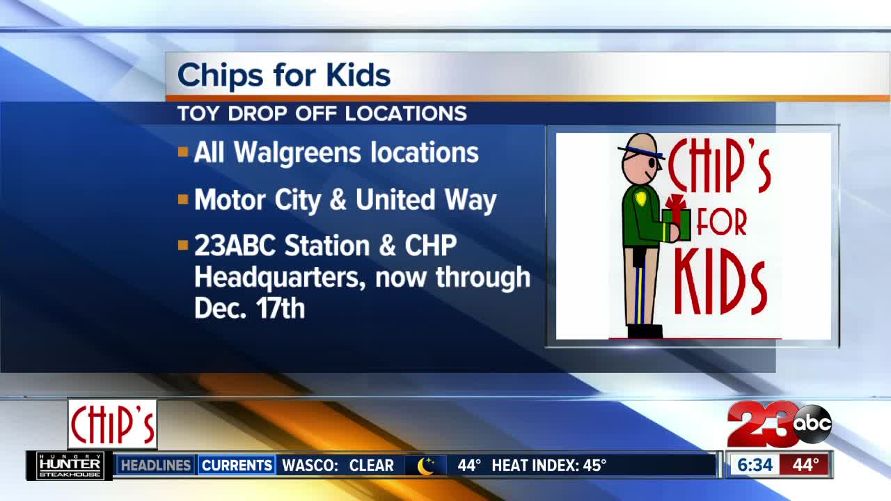 CHiPS for Kids Toy Drive Underway