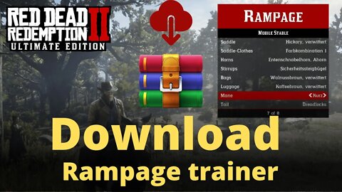 how to download rampage trainer rdr2