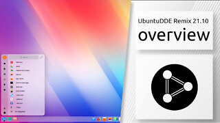 UbuntuDDE Remix 21.10 overview | Powerful Ubuntu with the most beautiful desktop environment.