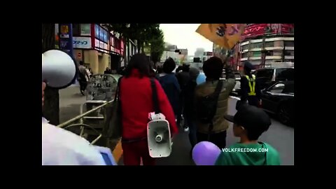 JAPAN Vaccine Protest