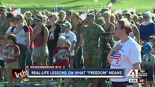 Real-life lessons on what 'freedom' means