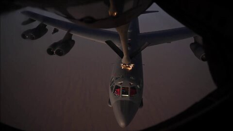 B-52H Stratofortress Conducts Aerial Operations Over The Middle East