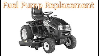 Bolens Lawn Tractor Fuel Pump Replacement