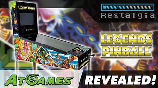 AtGames Legends Pinball Machine REVEALED!!