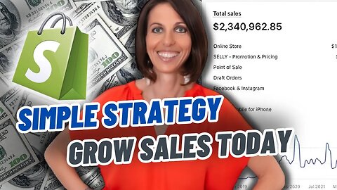 How To Make Money With Shopify: Simple Strategy To Grow Shopify Sales
