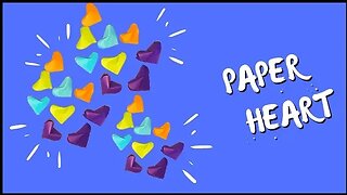 How to make lucky paper Stars. Origami Puffy Heart Instructions - DIY