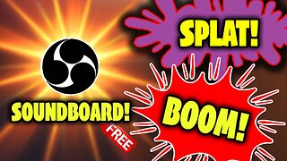 Soundboard in OBS FREE!! Easy setup