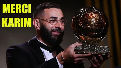 révélation du BALLON D'OR en LIVE BENZEMA #ballondor #foot