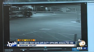 San Diego man says off-duty officers assaulted him