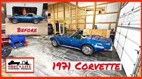 1971 Corvette Convertible Restoration | EPS1 | The story behind This Corvette | Shots Life